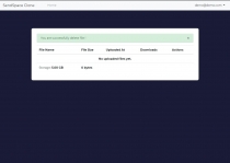 SendSpace Clone PHP Script Screenshot 3